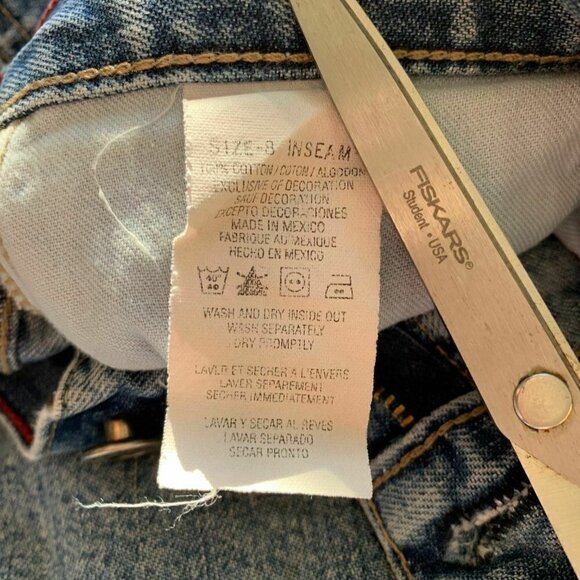 Tommy Hilfiger Womens Jeans Classic Fit Blue Denim Zipper Straight Leg - Picture 3 of 8